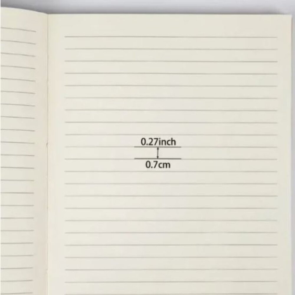 Black A5 Leather Soft Cover Journal Notebook - Picture 3 of 6